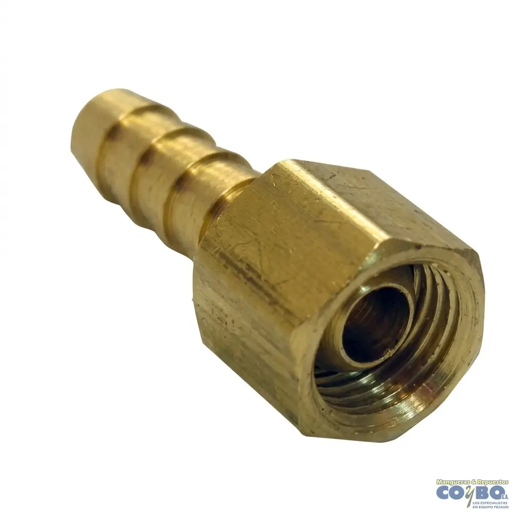 FITTING ESPIGA 3/8 A H 3/8 NPT GIRATORIO